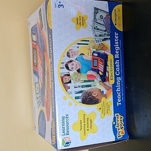 Kids teaching cash register